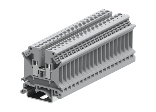 305904 Клемма UK 1-1 проходная винтовая, сеч.4мм2, оранж., шт | код 305904 | SUPU