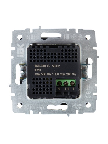 BRITE Датчик движения ДС10-1-БрС сталь IEK | код BR-MS10-N-150-05-K46 | IEK фото 6