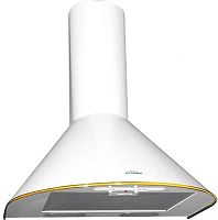 Вытяжка каминная Elikor Эпсилон 50П-430-П3Л белый/золотистый управление: ползунковое (1 мотор) | код 902843 | ELIKOR