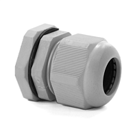 Кабельный ввод (сальник) пластиковый PG21, диаметр кабеля 14-18 мм (1 упак./100 шт.) | код PG-21p-s | Engard