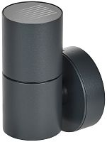 Светильник уличный 5112 настенный GU10 IP65 серый IEK | код LT-UPU0-5112-GU10-1-K03 | IEK