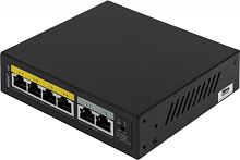 Коммутатор Netis P106C (L2) 6x100Мбит/с 4PoE+ 60W неуправляемый | код 1514772 | NETIS