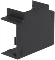 ELECOR Угол Т-образный КМТ 100х60 черный IEK | код EL-KK10D-T-100-060-K02 | IEK