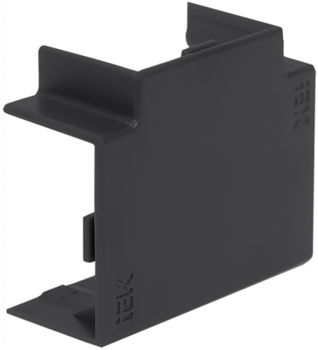 ELECOR Угол Т-образный КМТ 100х60 черный IEK | код EL-KK10D-T-100-060-K02 | IEK