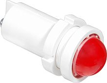 Светодиодная лампа СКЛ-14Б-К-1-24, красная, 24В пост., диаметр посадочного отверстия 22мм, УХЛ2.1 | код A8021-80066946 | Каскад-Электро