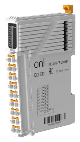 Модуль дискретного вывода IOD 430 8 сигналов NPN ONI IOD-430-TB-00008N фото 7 Модуль дискретного вывода IOD 430 8 сигналов NPN ONI IOD-430-TB-00008N фото 7