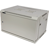 Шкаф настенный серии Pro, 12U 600x800, металлическая дверь | код TWT-CBWPM-12U-6x8-GY | TWT