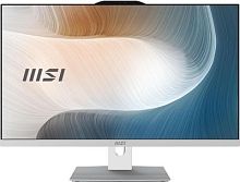 Моноблок MSI Modern AM272P 12M-483RU 27 Full HD i5 1235U (1.3) 16Gb SSD512Gb Iris Xe noOS GbitEth WiFi BT 120W клавиатура мышь Cam белый 1920x1080 | код 1984537 | MSI