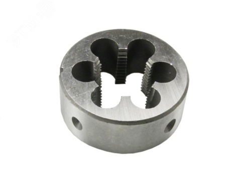 Плашка трубная коническая R 3/8'', марка стали - 9ХС | код 204145 | Hortz Плашка трубная коническая R 3/8'', марка стали - 9ХС | код 204145 | Hortz