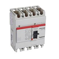 Выключатель автоматический DRX125 термомагнитный 15A 4П 10кА | код 27010 | Legrand