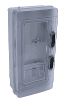 Корпус щита учётно-распределительного 170x350x100мм, навесной, пластик, прозрачная дверца | код CP5300 | CETINKAYA PANO