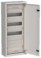 TITAN 5 Корпус мет. ЩРн-48 (1х48) 710х310х140 IP31 сер IEK | код TI5-50-N-048-31-7035 | IEK