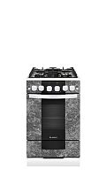 Плита Газовая Gefest ПГ 5500-02 0113 мрамор реш.чугун | код 489157 | GEFEST