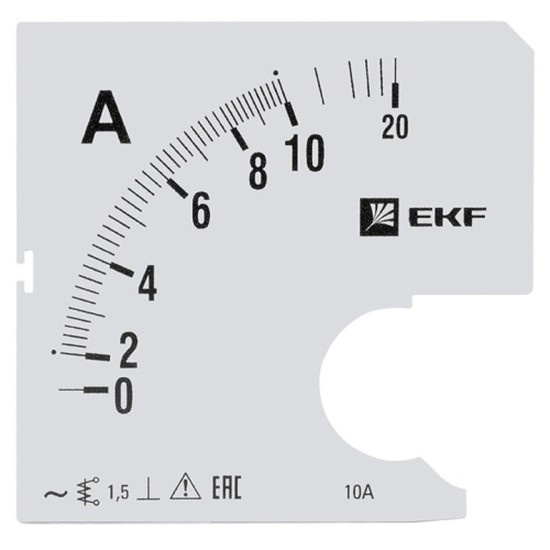 Шкала сменная для A961 10/5А-1,5 PROxima | код s-a961-10 | EKF