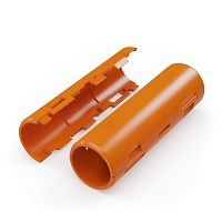 Муфта разборная d20 мм оранжевая (70шт/840шт уп/кор) Промрукав | код PR13.1141 | ПРОМРУКАВ