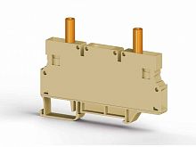 376 000, Клеммник измерительный (бежевый), WGO 4 | код 0.0.0.3.76000 | KLEMSAN