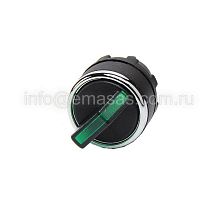 Головка для переключателя 2-0-1 без фиксации зеленая | код BDSL32Y | EMAS