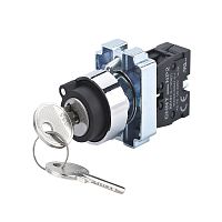 Переключатель NP2-BG31, 3 положения фиксацией, 1НО, IP40 (R) | код 576045 | CHINT