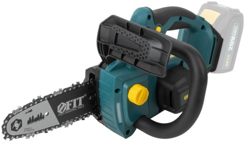 Пила цепная бесщеточная 20В 7м/сек 203 (8дюйм) 175мм 33 100мл резиновые накладки (коробка) FIT 79929 фото 11