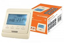 Термостат для теплых полов электронный ТТПЭ-1 16А 250В с датчиком 3м сл. костьTDM | код SQ2503-0003 | TDM