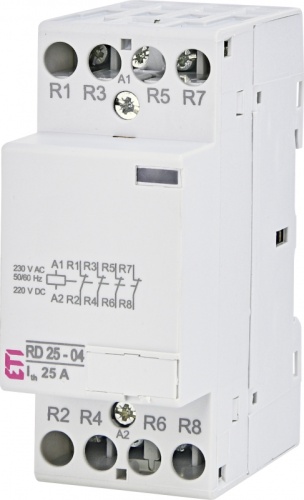Контактор RD 25-04 (230V AC/DC) (AC1) | код 002464016 | ETI