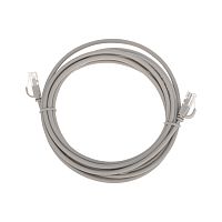 Патч-корд U/UTP, CAT 6A (10G), RJ45-RJ45, 28AWG, LSZH, серый, 3м REXANT | код 02-0380-3 | REXANT