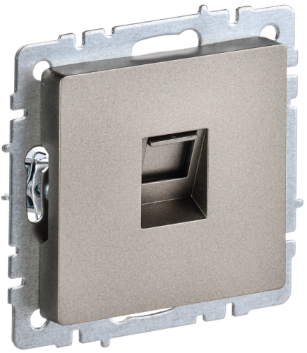 BRITE Роз. комп. RJ45 кат.6 РК11-БрШ шамп. IEK | код BR-K10-2-K37 | IEK BRITE Роз. комп. RJ45 кат.6 РК11-БрШ шамп. IEK | код BR-K10-2-K37 | IEK