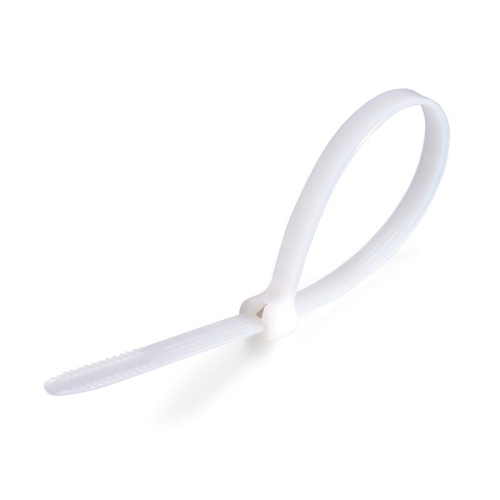 Стяжки нейлоновые КСЗ 5х250 (бел) (100шт) | код 90332 | Fortisflex Стяжки нейлоновые КСЗ 5х250 (бел) (100шт) | код 90332 | Fortisflex