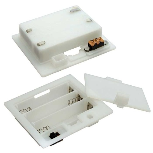 Батарейный отсек RUICHI AAA*3 switch 62*54*14 мм, закрытый | код 103235 | Ruichi