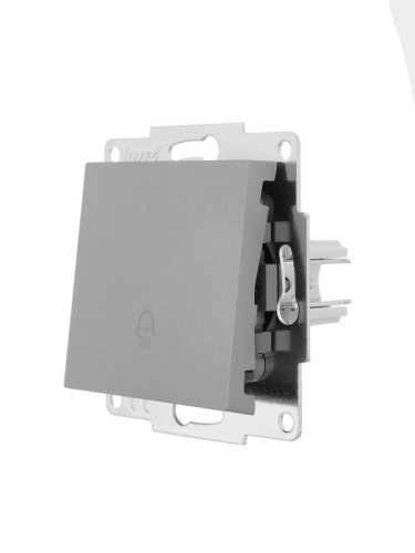 Механизм кнопки звонка СП VESNA платина LEZARD 742-3588-103 фото 2