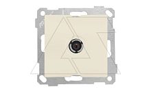 21 - Розетка TV, оконечная, сл.кость | код 2100-171-0102 | Mutlusan