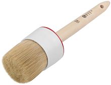 Кисть круглая натуральная светлая щетина №20 (65мм) FIT 01311