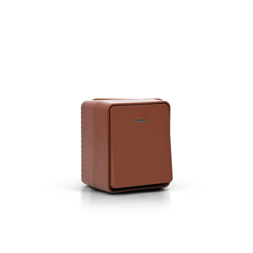 AtlasDesign PROFI IP54 О/У 1-клавишный ВЫКЛЮЧАТЕЛЬ с подсветкой 10 АХ, ТЕРРАКОТОВЫЙ | код ATN547013 | Systeme Electric AtlasDesign PROFI IP54 О/У 1-клавишный ВЫКЛЮЧАТЕЛЬ с подсветкой 10 АХ, ТЕРРАКОТОВЫЙ | код ATN547013 | Systeme Electric