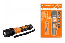 Фонарь «Титан 2» 10 Вт 1 светодиод CREE 1000 лм, 1х18650 3.7 В 2200 мА*ч , IPX4, USB, TDM | код SQ0350-0061 | TDM