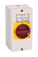 ГЛАВНЫЙ/АВАРИЙНЫЙ ВЫКЛЮЧАТЕЛЬ-РАЗЪЕДИНИТЕЛЬ 3P 63A ЗАКРЫТОГО ИСПОЛНЕНИЯ IP65 | код MSD63311R | Systeme Electric