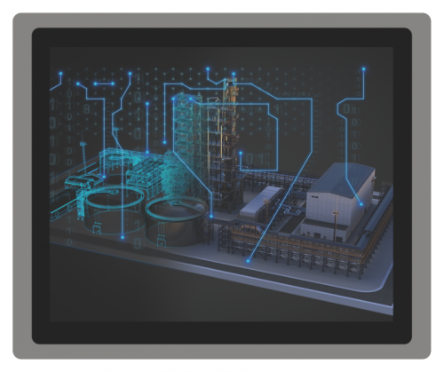 ПК панел. пром. J1900 4Гб RAM 64Гб ROM SSD 17 win ONI | код ICW-F-19-1-1S-170CS-00002 | ONI