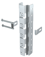 Крепление к сетке безвинтовое для 1-консоли HDZ IEK | код CLM50D-CSB-1-HDZ | IEK