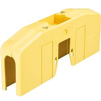 Защитная крышка для болтовых клемм: RFK 1 / 95... S 35, пластик, цвет: желтый | код Z7.409.5753.0 | Wieland