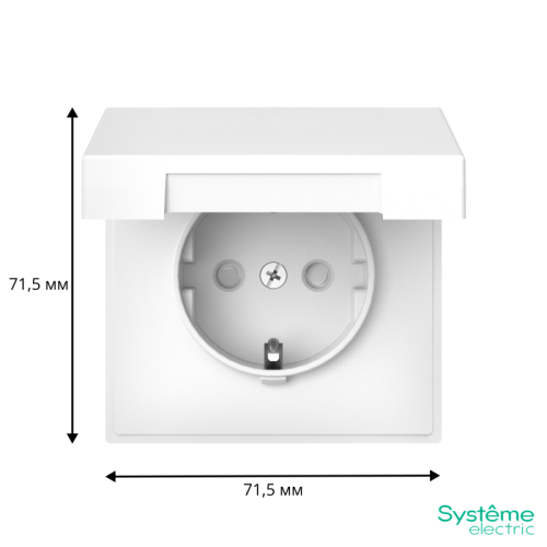 ARTGALLERY РОЗЕТКА с заземл. со шторк. с крышк., 16А, IP20, механизм, быстрозажимные клеммы, лотос | код GAL001346S | Systeme Electric фото 11