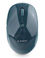 Мышь беспров. Gembird MUSW-550-1, 1600 DPI, 6кн,, 2.4ГГц + BT синяя | код MUSW-550-1 | Gembird
