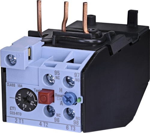 Тепловое реле CES-RT0-0,63 (CES 6…18_0,4-0,63А) | код 004646588 | ETI Тепловое реле CES-RT0-0,63 (CES 6…18_0,4-0,63А) | код 004646588 | ETI