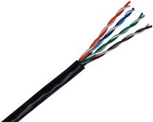 Витая пара U/UTPz 4PR 24AWG Cat.5e OUTDOOR Наружная неэкранированная(DCM Test Report) ЕКС