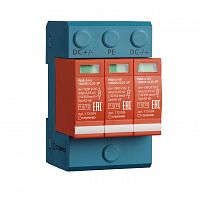 Устройство защиты от импульсных перенапряжений для систем постоянного тока РИФ-Э-I+II 1000DC/6,25-3P УЗИП | код 113004 | Стример