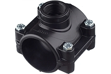 Седелка ПЭ 32 - 1/2' (крепление-болт) | код 3000032012 | Политэк