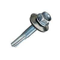 Саморез кр. оцин КРс ZP 5,5х32 удл.сверло - контейнер | код 142301 | Tech-KREP