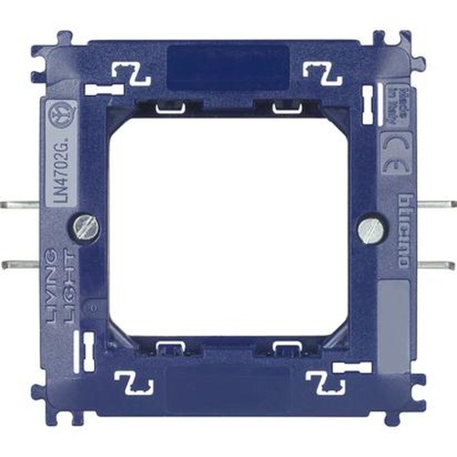 Btichino LL Суппорт пластиковый на 2 модуля на винтах | код LN4702 | BTicino
