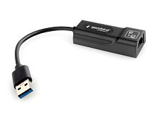 Сетевой адаптер Ethernet Gembird NIC-U5 USB 3.0 - Fast Ethernet adapter | код NIC-U5 | Gembird