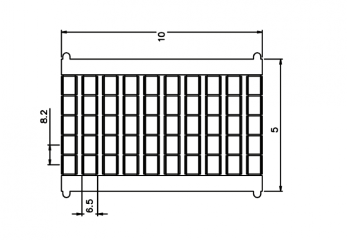 TMB8.2-50/31...40V Маркировка клемм серии TU/TP/TC, сеч. 6-35мм2, шир. 8.2мм с нумерац. 31…40 вертик, шт | код TMB8.2-50/31...40V | SUPU