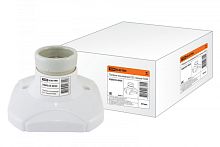 Патрон-основание, керамический E27, белый TDM | код SQ0335-0024 | TDM