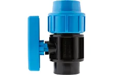 Кран шаровой ПНД 32х1'М | код 9370 | Джилекс